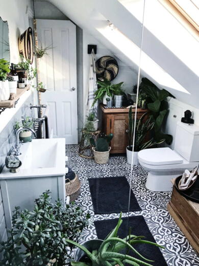 Des plantes dans la salle de bains | VELUX Magazine